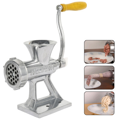 

Aluminium Alloy Manual Meat Grinder Noodle Sausage Handheld Making Gadgets Mincer Home Kitchen Cooking Tools Food Processor