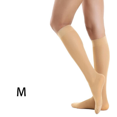 

Carevas Medical Quality 30-40mmHg Graduated Compression Socks Medical Stockings Knee High Closed-Toe 1 Pair Firm Pressure Support