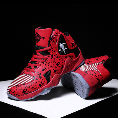 

Goku Xiangyun high basketball shoes student boots Korean outdoor casual non-slip wear sports shoes