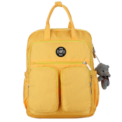 

Womens Nylon Backpack Mens Waterproof Travel Bag Tote
