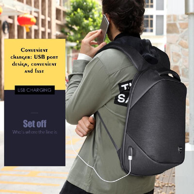 

ARCTIC HUNTER School Multifunctional USB Port Charging Backpack Laptop Men Waterproof Mochila Casual Business Male Bag Travel