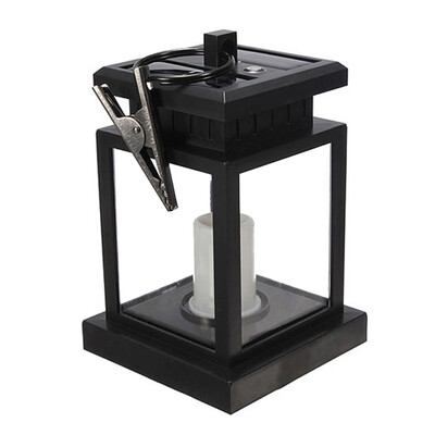

Solar Powered Candle Lights LED Camping Outdoor Lanterns Pavilion Light
