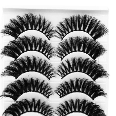 

Tailored 3D Eyelash Imitation Mink Natural Thick False Eyelash 5 Pairs