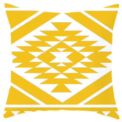 

〖Follure〗Pineapple Leaf Yellow Pillow Case Sofa Car Waist Throw Cushion Cover Home Decor