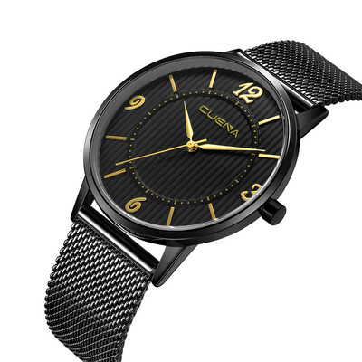 

Gobestart Luxury Watches Quartz Watch Stainless Steel Dial Casual Bracele Watch