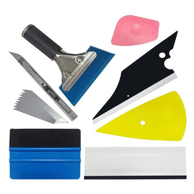 

Vehicle Vinyl Film Tool Kit Vinyl Wrapping Window Tint Tools for Car Wrapping