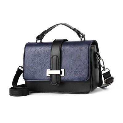 

Female bag 2019 new tide female bag Korean version of the fresh fashion single shoulder Messenger bag PU leather