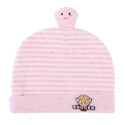 

Cartoon Smile Face Newborn Baby Breathable Fashion Hat Clothing Accessories