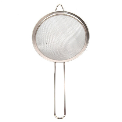 

Kitchen Metal Fine Mesh Oil Strainer Flour Colander Sifter Sieve Filter Screen