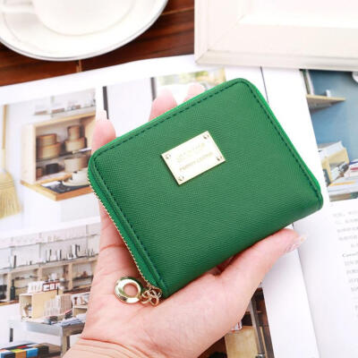 

Maison Fabre Leather Wallet Women Small Card Holder Zip Coin Purse Clutch Leather Handbag Women Dropshipping 2019