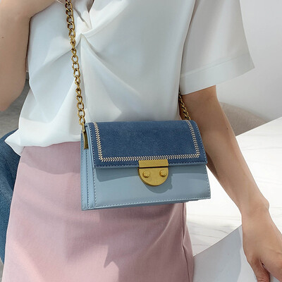 

Advanced sense network red small bag female bag 2019 new fashion chain bag Xie Tian small fresh wild gas Messenger bag