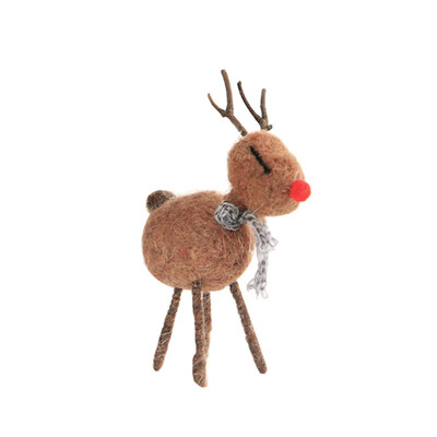 

Christmas Reindeer Shape Home Table Decoration Cute Photography Props Xmas Gift