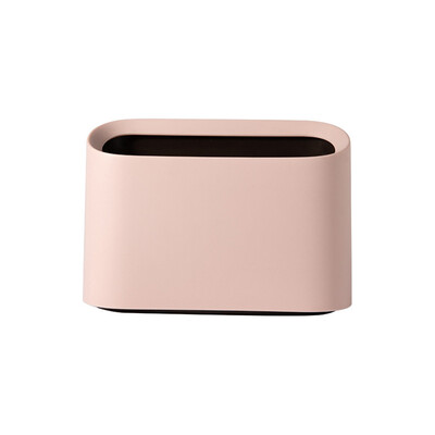 

Toponeto Trumpet Desktops Mini Trash Can Creative Covered Kitchen Living Room