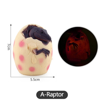 

Siaonvr Novelty Simulation Glowing Dinosaur Egg Light Model Childrens Toys Gifts