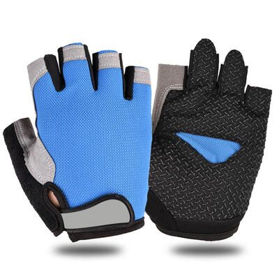 

Cycling Anti-Slip Men Women Half Finger Gloves Breathable Mesh Sports Glove