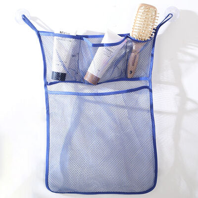 

Baby Kids Mesh Basket Bath Tub Toy Storage Net Folding Hanging Bag Organiser