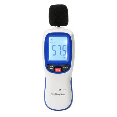 

Digital Sound Level Meter Noise Decibel Volume Tester Range 30-130dB LCD Screen Noisemeter