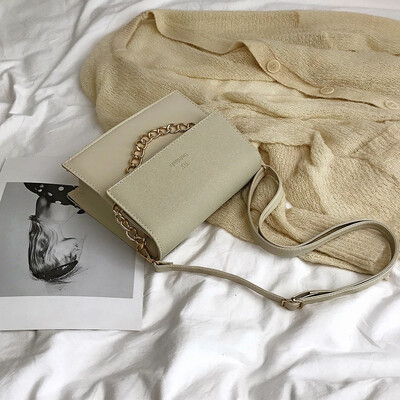 

Simple fashion letter chain Messenger bag female casual temperament wild handbag 2019 new texture shoulder bag