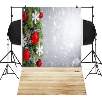 

〖Follure〗Christmas Backdrops Snowman Vinyl 3x5FT Lantern Background Photography Studio