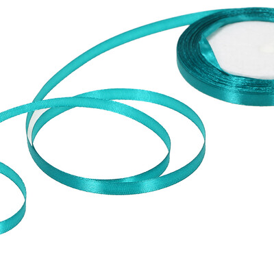 

25 YardsRoll 6mm Width Silk Satin Ribbon DIY Handmade Materials for Home Wedding Party Decorations Invitation Card Gift Wrapping