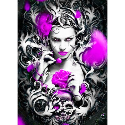 

5D DIY Full Drill Diamond Painting Novelty Beauty Cross Stitch Embroidery