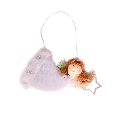 

New Hot Christmas Angel Design Pendant Xmas Tree Hanging Decorative Ornament Holiday Party Decorations Supplies