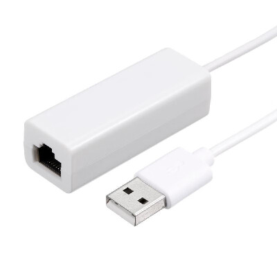 

Network Adapter RS485422 Adapter USB to 101001000Mbps RJ45 Ethernet Lan Adapter Compatible with Laptop&Desktop White