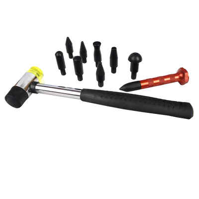 

Paintless Dent Repair Tools Removal Hail Down Touch Pen with 9 Heads Tools Set