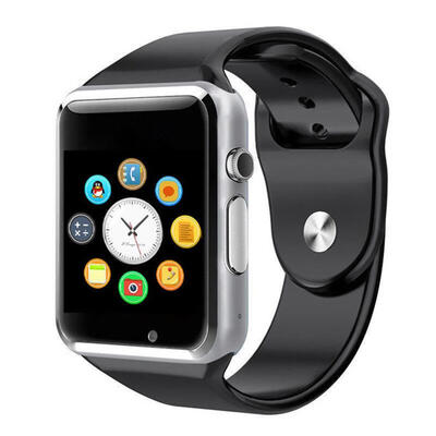 

A1 Bluetooth Touch Screen 2MP Camera Pedometer Smart Watch Support TF SIM