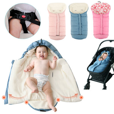 

Autumn Winter Warm Baby Sleeping Bag Sleepsack for Stroller Envelope For Kids Soft Sleeping Bag Sack for Baby Slaapzak Couchage