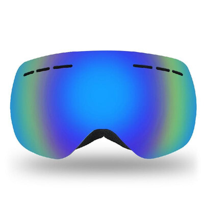 

Lixada Frameless Ski Goggles Winter Snow Sports Snowboard Goggles Ventilated Anti-fog UV Protection Spherical Dual Lens for Snowmo