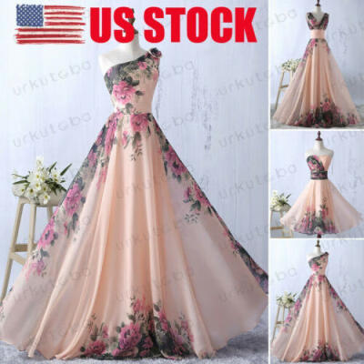 

US Womens Formal Long Dress Prom Evening Party Cocktail Bridesmaid Wedding Gown