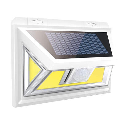 

Solar COB LED Wall Light PIR Motion Sensor 3 Modes Waterproof Garden Lamp