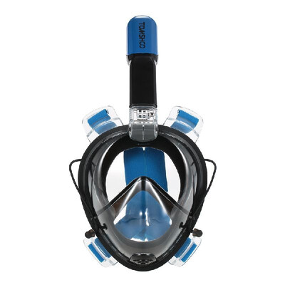 

TOMSHOO Adult Easy Swimming Diving Snorkel Mask 180° Panoramic Full Face Design with Action Camera Mounting for GoPro