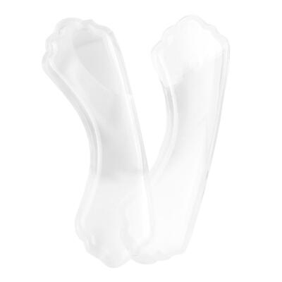 

1Pair Rearfoot Insoles Transparent Slip-resistant Foot Shoes Stickers Pad