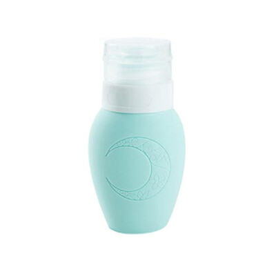 

2-in-1 70ml Portable Silicone Squeeze Bottle with Detachable Cleaning Face Brush Shampoo Lotion Container Empty Bottles Travel Acc