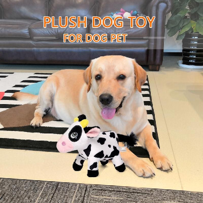 

Plush Dog Toy Dog Toys Plush Doll Chew Toys Teething Squeaky Animal Toys for Dog Pet