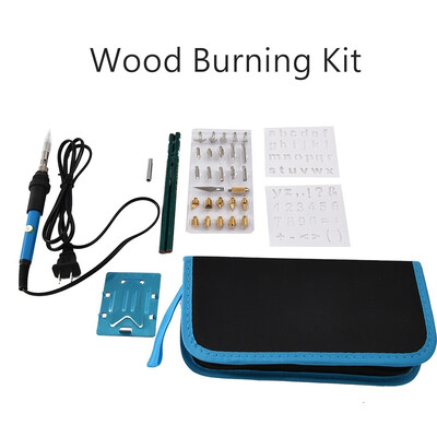 

44pcs Electric Wood Burning Tool Kit Craft Set Soldering Pyrography Art Pen TipsUs Plug
