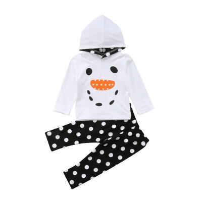 

Newborn Infant Toddler Baby Boy Girl Clothes T-shirt TopsPants Outfits Set 2pcs