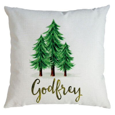 

Siaonvr Christmas Pillow Cover Pillowcases Decorative Sofa Cushion Cover 45x45cm
