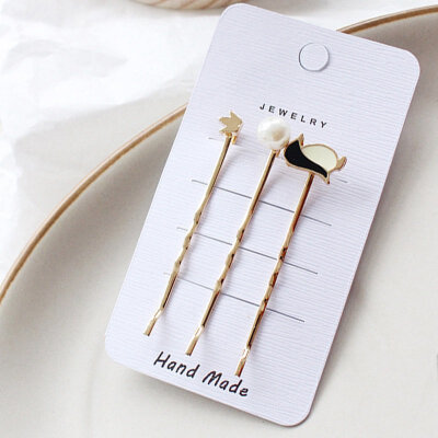 

Women HairpinsAccessories Alloy Geometric Heart Star Hair Clips For Girls Barrette Women Hairgrip