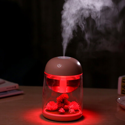 

〖Follure〗New Humidifier Usb Landscape Lamp Essential Oil Diffuser Night Light Decoration