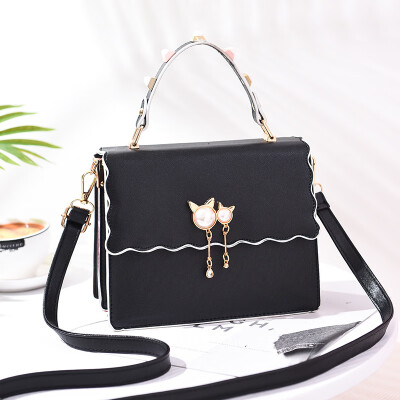 

Womens bag 2019 new bag female cool Korean casual fashion handbags Messenger shoulder bag