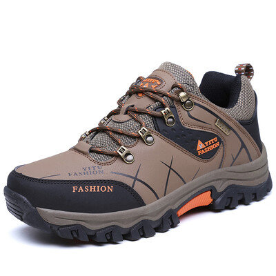 

Cross-border large size outdoor hiking shoes mens low-slip non-slip waterproof walking shoes wear-resistant sneakers sports casual mens shoes