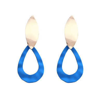 

Handmade Fashion Simple Circle Round Drop Earrings Geometric Metal Statement Earrings Popular Girls Gift Valentines Day gift