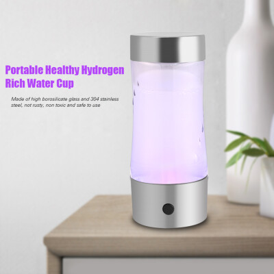 

Portable USB Water Bottle Healthy Hydrogen Rich Water Maker Bottle Cup Ionizer Filter Ionizer Filter Bottle Rich Water Filter