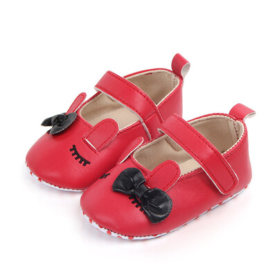 

Spring Autumn Baby Shoes Cartoon Bunny Newborn Girls Boys Anti-Slip First Walkers Soft Bottom Non-slip Toddler Shoes
