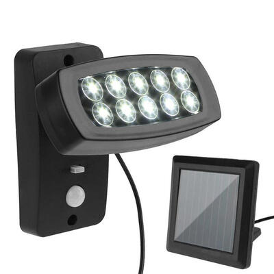 

10 LED Solar Light Motion Sensor Waterproof Outdoor Garden Yard Wall Lamp