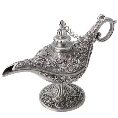 

Greensen Censer Hollow Aladdin Lamp Decoration Desktop Ornament Home Incense Burner Lamp Incense Aladdin Lamp Incense