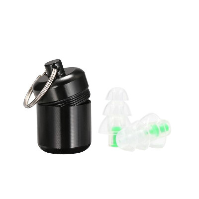 

1 Pair Noise Cancelling Ear Plugs for Sleeping High Fidelity Silicone Earplugs Musicians Hearing Protection with Sound Reduction